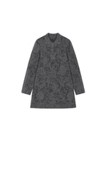 Dress / JNBY A-Line Jacquard Wool Dress