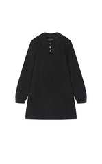 Dress / JNBY Wool-Cashmere Blend Polo Sweater Dress