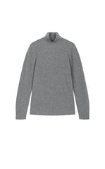 Sweater / JNBY Hourglass Silhouette Wool Cashmere Turtleneck Sweater