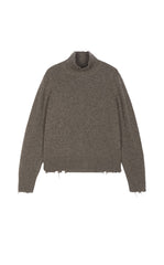 Sweater / JNBY Oversized Wool Cashmere Turtleneck Sweater