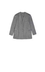 Coat / JNBY Oversized Wool-Cashmere Blazer Coat