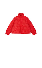 Down Coat / JNBY Quilted Stand Collar Short Down Coat