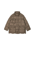 Down Coat / JNBY Adjustable Hem Mid-Length Goose Down Coat