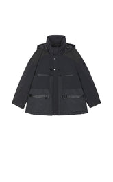 Down Coat / JNBY Oversized Mid-Length Panel Down Coat