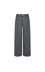 Pants / JNBY Wool-Blend Relaxed Tapered Trousers