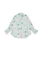 Shirt / JNBY Floral Print Oversize Cotton Shirt