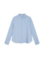 Shirt / JNBY Textured Oversized Long Sleeve Shirt