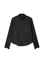 Shirt / JNBY Cut-Out Floral Dimensional Shirt