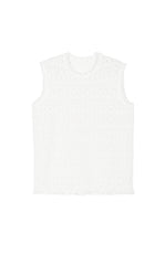 Vest / JNBY T-shaped Textured Stretch Knit Vest