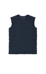 Vest / JNBY T-shaped Textured Stretch Knit Vest