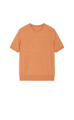 Sweater / JNBY Pure O-Shaped Cashmere Short-Sleeve Sweater