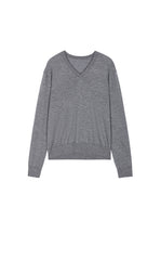 Sweater / JNBY V-neck Cashmere Wool Blend Pullover