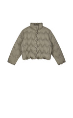 Down Coat / JNBY Oversized Lace-Trim Short Puffer