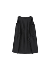 Dress / JNBY A-Line Cutout Wool Silk Dress