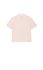 T-Shirt / JNBY Cropped Cotton Blend Polo Shirt