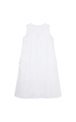 Dress / JNBY Cotton Blend A-Line Sleeveless Dress