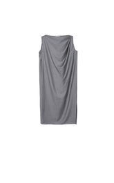 Dress / JNBY Wool Silk Draped Sleeveless Dress