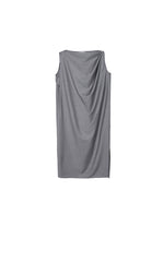 Dress / JNBY Wool Silk Draped Sleeveless Dress