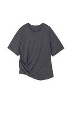 T-Shirt / JNBY Cotton Relaxed Fold Hem Tee