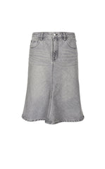 Skirt / JNBY Mid-Length Denim Flare Skirt