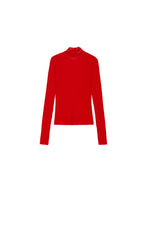 T-Shirt / JNBY Slim-Fit Velvet Long-Sleeve T-Shirt