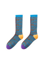 Socks / JNBY Mid-Calf Patterned Cotton Socks