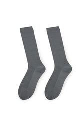 Socks / JNBY Mid-Calf Sheer Stripe Socks