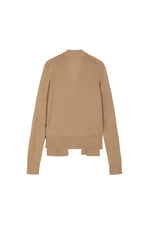 Sweater / JNBY Deconstructed Longline Wool Cardigan