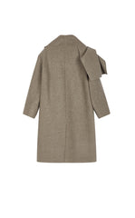 Coat / JNBY Wrap Wool Blend Long Coat