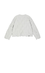 Down Coat / JNBY Oversized Beaded Cropped Down Coat