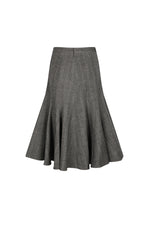Skirt / JNBY S-Line Wool Mid-Length Skirt