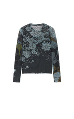 T-Shirt / JNBY Printed Slim Fit Long-Sleeve Tee