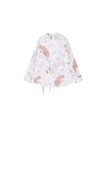 Shirt / JNBY Botanical Print Oversized Cotton Shirt