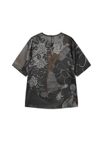 Shirt / JNBY Silk Printed Relaxed Top