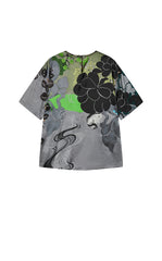 Shirt / JNBY Silk Printed Relaxed Top