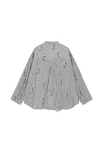 Shirt / JNBY Oversized Fringe Cotton Shirt