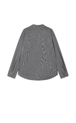 Shirt / JNBY Oversized Stripe-Layered Cotton Shirt