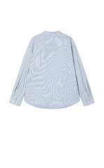 Shirt / JNBY Oversized Stripe-Layered Cotton Shirt