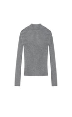 Sweater / JNBY Fitted Wool Blend Cropped Cardigan