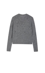 Sweater / JNBY Slim Fringe Wool Cardigan