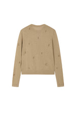 Sweater / JNBY Slim Fringe Wool Cardigan