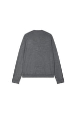 Sweater / JNBY Loose V-neck Silk-Cotton Cardigan