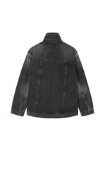 Jacket / JNBY Oversized Asymmetric Cut Denim Jacket