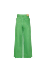 Pants / JNBY Coated Straight-Leg Extra-Long Jeans