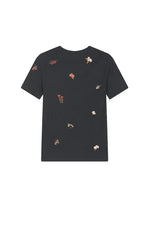 T-Shirt / JNBY Floral Embroidery Slim Fit Tee
