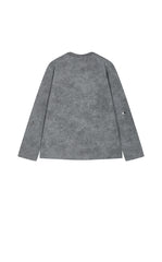 T-Shirt / JNBY Beaded Cotton Long Sleeve Tee