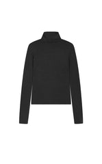 T-Shirt / JNBY Slim Fit Merino Wool Zip Neck Tee