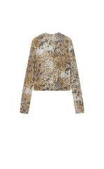 Sweater / JNBY Hand-Painted Mohair Blend Cardigan