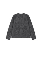 Sweater / JNBY Loose Floral Wool Cardigan