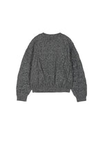 Sweater / JNBY Crinkled Wool-Silk Cardigan